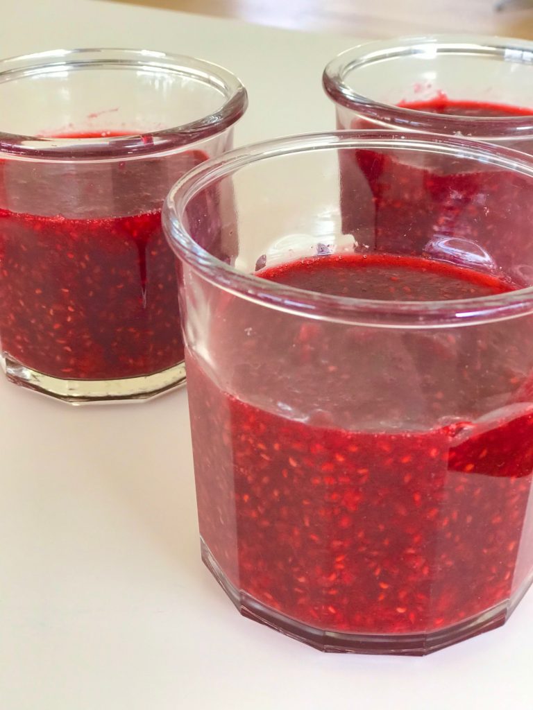 Hjemmelavet hindbær marmelade – næsten sukkerfri