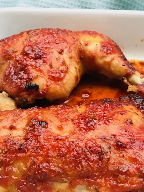 Den skønneste barbecue scrub/marinade til kylling