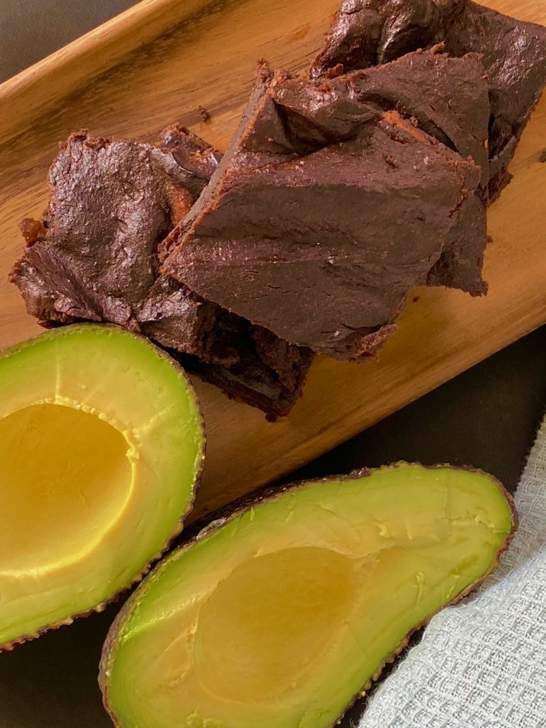 Sund avocado brownies