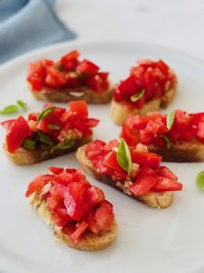 Bruschetta med tomat