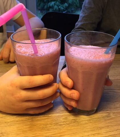Jordbær smoothie