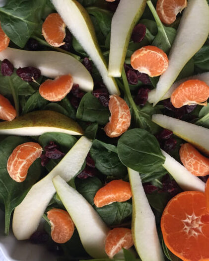 Spinatsalat