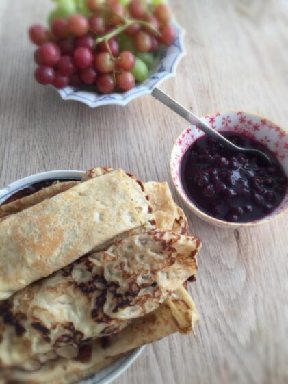 Pandekager med vanille