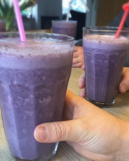 Blåbærsmoothie