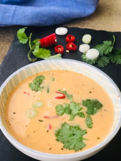 Thailandsk rejesuppe (tom yam)