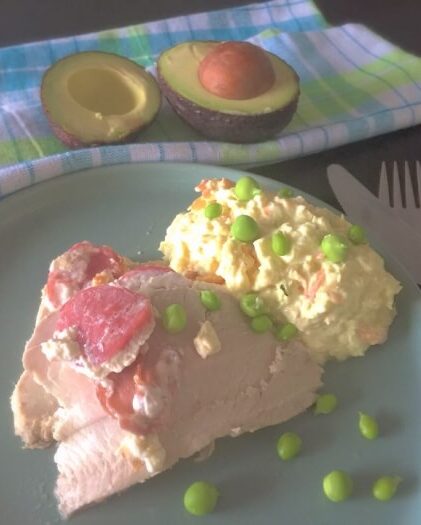 kalkunbryst med chorizopølse og parmaskinke