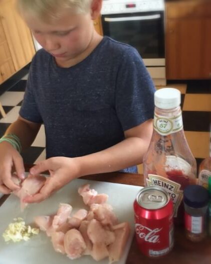 Kylling i cola