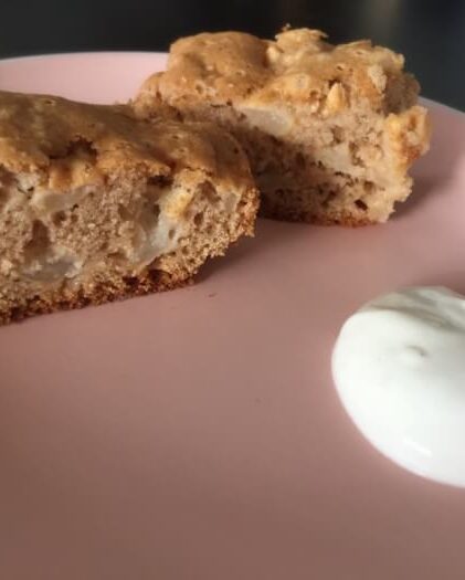 Nem og lækker æblekage