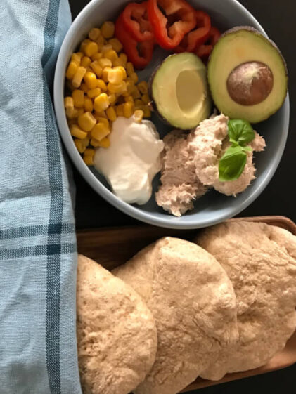 lækre pitabrød med grahamsmel